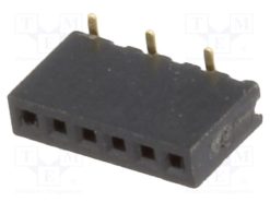 DS1065-02-1*6S8BS1_Πρίζα; ακίδων; θηλυκά; PIN: 6; ευθύς; 1