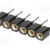 DS1002-01-1*6V13_Πρίζα; ακίδων; θηλυκά; PIN: 6; τορναρισμένες επαφές; ευθύς; 2