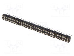 DS1002-01-2*30V13_Πρίζα; ακίδων; θηλυκά; PIN: 60; τορναρισμένες επαφές; ευθύς; 2