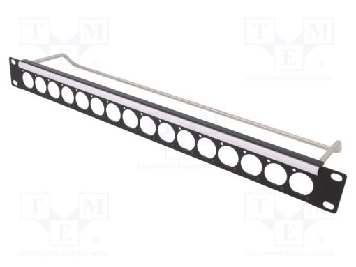 CP30150_Προσαρμογέας συναρμολόγησης; patch panel; RACK; Βιδωτά; Ύψος: 1U