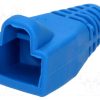 6510-0100-03_Προστατευτικά για φις RJ45; 6mm; Μπλέ