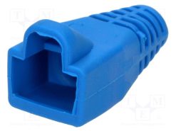 6510-0100-03_Προστατευτικά για φις RJ45; 6mm; Μπλέ