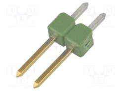 826629-2_Ράγα ακίδων; ακίδων; AMPMODU MOD II; αρσενικά; PIN: 2; ευθύς; THT