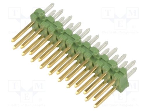 1-825440-0_Ράγα ακίδων; ακίδων; AMPMODU MOD II; αρσενικά; PIN: 20; ευθύς; THT