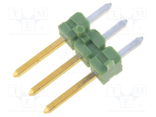 825433-3_Ράγα ακίδων; ακίδων; AMPMODU MOD II; αρσενικά; PIN: 3; ευθύς; THT