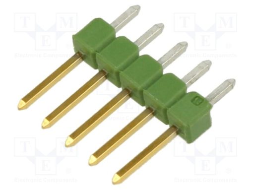 826629-5_Ράγα ακίδων; ακίδων; AMPMODU MOD II; αρσενικά; PIN: 5; ευθύς; THT