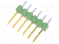 826629-6_Ράγα ακίδων; ακίδων; AMPMODU MOD II; αρσενικά; PIN: 6; ευθύς; THT