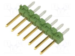 825433-7_Ράγα ακίδων; ακίδων; AMPMODU MOD II; αρσενικά; PIN: 7; ευθύς; THT