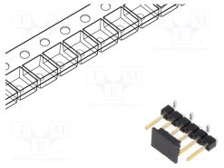 95293-101A06LF_Ράγα ακίδων; ακίδων; BERGSTIK; αρσενικά; PIN: 6; κάθετη; 2