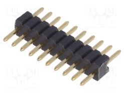 DS1031-01-1*10P8BV31-3A_Ράγα ακίδων; ακίδων; αρσενικά; PIN: 10; ευθύς; 1