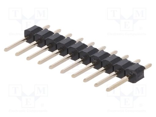 DS1021-1*10SF11-B_Ράγα ακίδων; ακίδων; αρσενικά; PIN: 10; ευθύς; 2