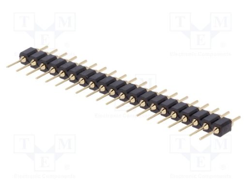 DS1004-1X20F12-B_Ράγα ακίδων; ακίδων; αρσενικά; PIN: 20; ευθύς; 2