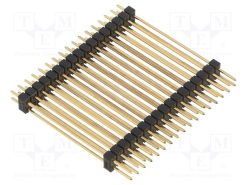 SL6.315.34G_Ράγα ακίδων; ακίδων; αρσενικά; PIN: 34; ευθύς; 2