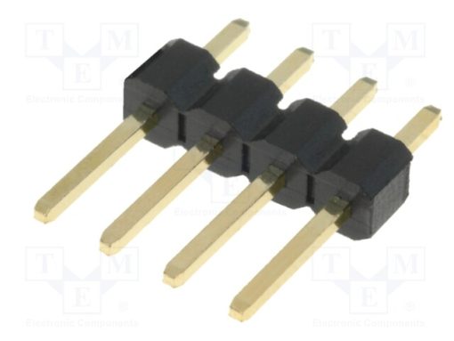 DS1021-1*4SF11-B_Ράγα ακίδων; ακίδων; αρσενικά; PIN: 4; ευθύς; 2