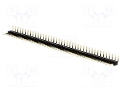 DS1025-02-1*40P8BR1_Ράγα ακίδων; ακίδων; αρσενικά; PIN: 40; γωνιακός 90°; 2mm; THT; 1x40