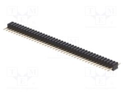 ZL311-40P_Ράγα ακίδων; ακίδων; αρσενικά; PIN: 40; ευθύς; 1