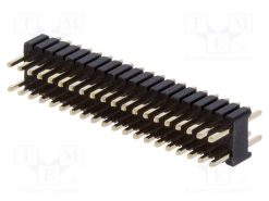 ZL311-2X20P_Ράγα ακίδων; ακίδων; αρσενικά; PIN: 40; ευθύς; 1