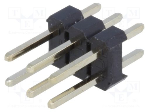 DS1021-2*3SF11-B_Ράγα ακίδων; ακίδων; αρσενικά; PIN: 6; ευθύς; 2