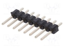 DS1021-1*8SF11-B_Ράγα ακίδων; ακίδων; αρσενικά; PIN: 8; ευθύς; 2