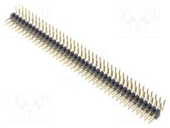 2PH2R-80-UA_Ράγα ακίδων; ακίδων; αρσενικά; PIN: 80; γωνιακός 90°; 2mm; THT; 2x40