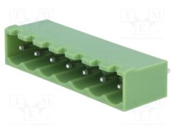 XY2500V-D(5.08)-7PIN_Ράγα σύσφιξης αποσυνδεόμενη; Ραστ.επαφών: 5