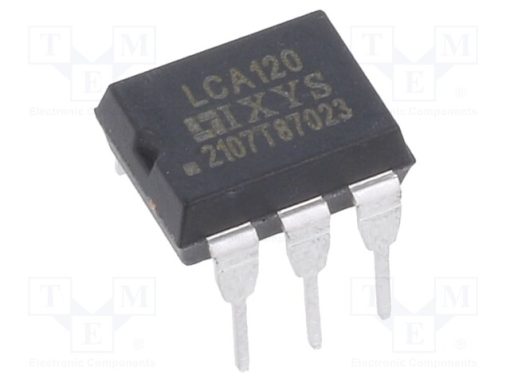 LCA120_Ρελέ: Ημιαγωγικό; SPST-NO; Iοδήγ μέγ: 50mA; 170mA; max.250VAC; 20Ω