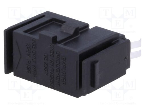 4301.1401_Συρταράκι ασφάλειας; IEC 60320; Fingergrip; Fusedrawer 2; 5x20mm