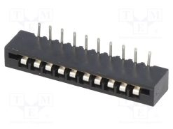 DS1020-10RT1D_Σύνδεση: FFC/FPC; γωνιακός 90°; PIN: 10; Non-ZIF; THT; 20mΩ; 2