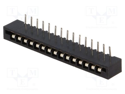 DS1020-15RT1D_Σύνδεση: FFC/FPC; γωνιακός 90°; PIN: 15; Non-ZIF; THT; 20mΩ; 2