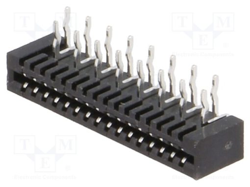 DS1020-04-16BRT1_Σύνδεση: FFC/FPC; γωνιακός 90°; PIN: 16; Non-ZIF; THT; 20mΩ; 1mm