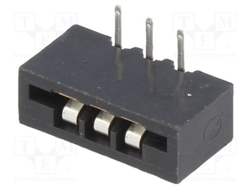 DS1020-03RT1D_Σύνδεση: FFC/FPC; γωνιακός 90°; PIN: 3; Non-ZIF; THT; 20mΩ; 2