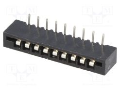 DS1020-09RT1D_Σύνδεση: FFC/FPC; γωνιακός 90°; PIN: 9; Non-ZIF; THT; 20mΩ; 2