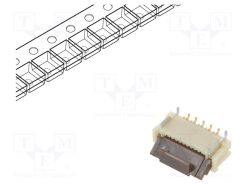 FH12-10S-0.5SVA(54)_Σύνδεση: FFC/FPC; κάθετη; PIN: 10; ZIF; SMT; FH12; 50V; 500mA; 0