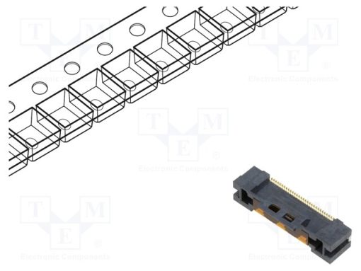 5017863091_Σύνδεση: FFC/FPC; κάθετη; PIN: 30; Non-ZIF; SMT; Easy-On; 50V; 500mA