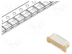 526100872_Σύνδεση: FFC/FPC; κάθετη; PIN: 8; ZIF; SMT; Easy-On; 125V; 1A; 1mm