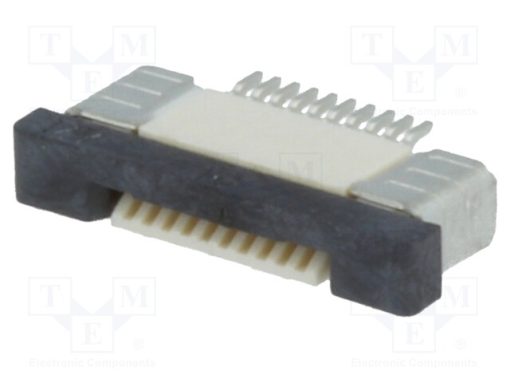 PCA-6L-10-HU-3-T/R_Σύνδεση: FFC/FPC; οριζόντια; PIN: 10; ανω επαφές