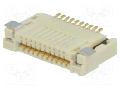 XF2M10151AR100_Σύνδεση: FFC/FPC; οριζόντια; PIN: 10; επαφές αμφίπλευρες; SMT; 0