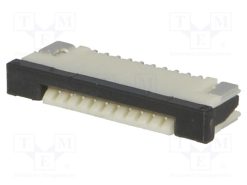 F1003WR-S-10PB_Σύνδεση: FFC/FPC; οριζόντια; PIN: 10; κάτω επαφές