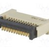 XF3M-1215-1B-R100_Σύνδεση: FFC/FPC; οριζόντια; PIN: 12; επαφές αμφίπλευρες