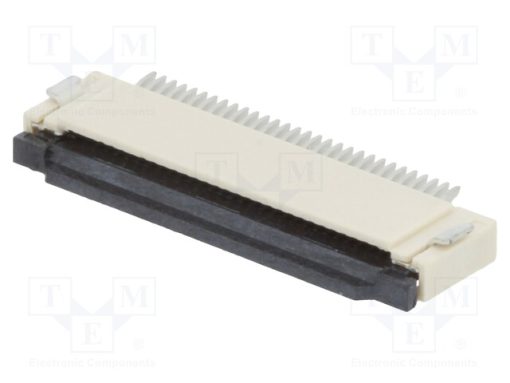 DS1020-11-30VBT1-R_Σύνδεση: FFC/FPC; οριζόντια; PIN: 30; ZIF; SMT; 500mA; 30mΩ; 500um