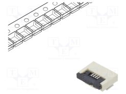 DS1020-11-4VBT1-R_Σύνδεση: FFC/FPC; οριζόντια; PIN: 4; ZIF; SMT; 500mA; 30mΩ; -40÷105°C