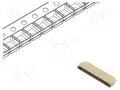 FH12-40S-0.5SH(55)_Σύνδεση: FFC/FPC; οριζόντια; PIN: 40; κάτω επαφές