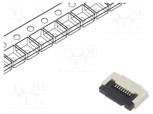 FFC2B35-08-T_Σύνδεση: FFC/FPC; οριζόντια; PIN: 8; ZIF; SMT; 50V; 0