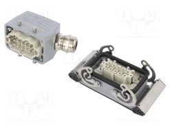 1027680000 HDC KIT HE-P 10.110_Σύνδεση: HDC; αρσενικό + θηλυκό; πρίζα και φις