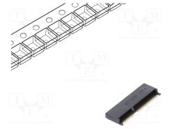 123A-21E00_Σύνδεση: M.2 (NGFF); οριζόντια; SMT; gold flash; PIN: 67; 0