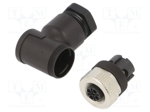 99 0690 58 04_Σύνδεση: M12; φύσα; 814; θηλυκά; PIN: 4; σπείρωμα εσωτερικό