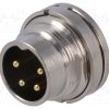 PXMBNI16RPM04ASC_Σύνδεση: M16; πρίζα; αρσενικά; κόλληση; PIN: 4; 7A; 250V; ευθύς; IP67