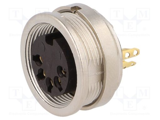 KFV 50_Σύνδεση: M16; πρίζα; θηλυκά; κόλληση; PIN: 5; 5A; 60V; IP40; 0