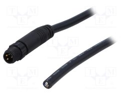 8P-04AMMM-SL7A01_Σύνδεση: M8; 1m; αρσενικά; PIN: 4; ευθύς; φύσα; 3A; IP67; 30V