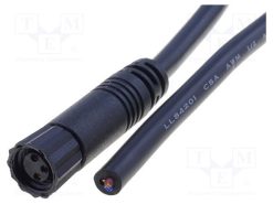 8P-03AFFM-SL7A01_Σύνδεση: M8; 1m; θηλυκά; PIN: 3; ευθύς; με προστατευτικό